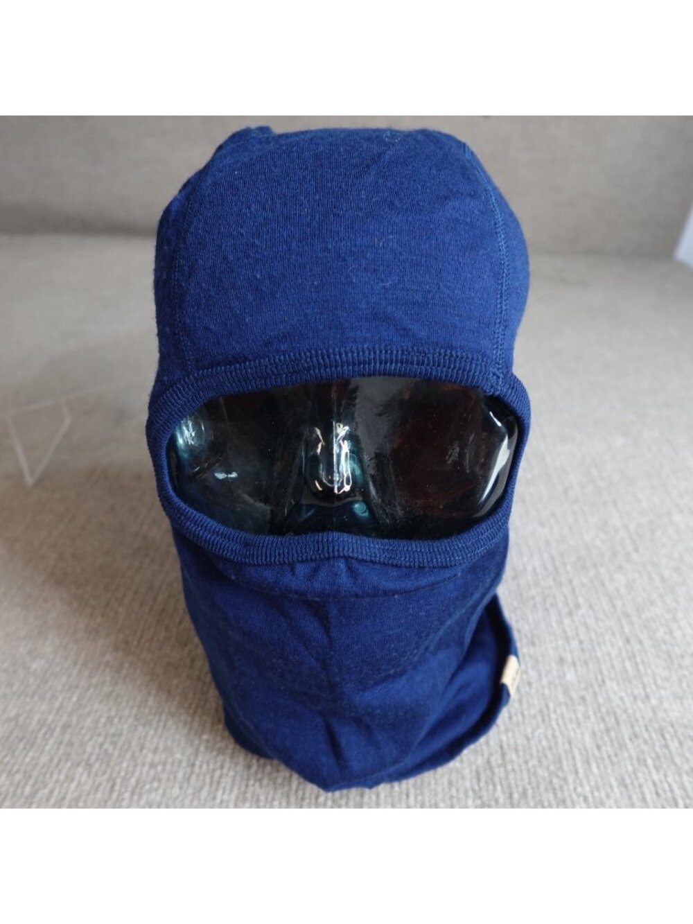 Minus 33 Balaclava Blue Solid 100% Merino Wool